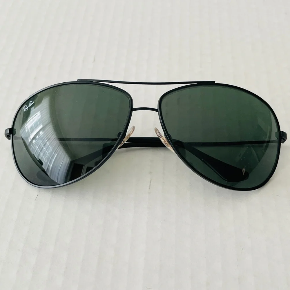 Ray-Ban Men's Black Aviator Sunglasses